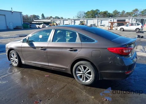 2016 Hyundai Sonata из США, поврежденный, VIN 5NPE24AF7GH418031
